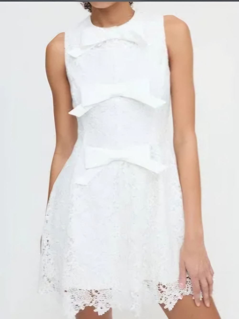 Hill House White Lace Blythe Dress M - Picture 3 of 3